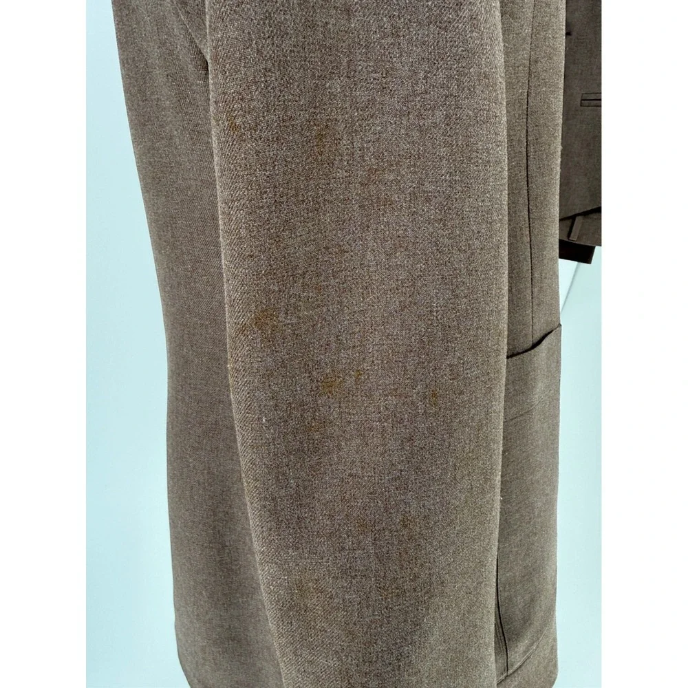 Vtg‎ 70s Johnny Carson 3-Piece Suit Tan/Beige Blazer Vest Pants Union Made
